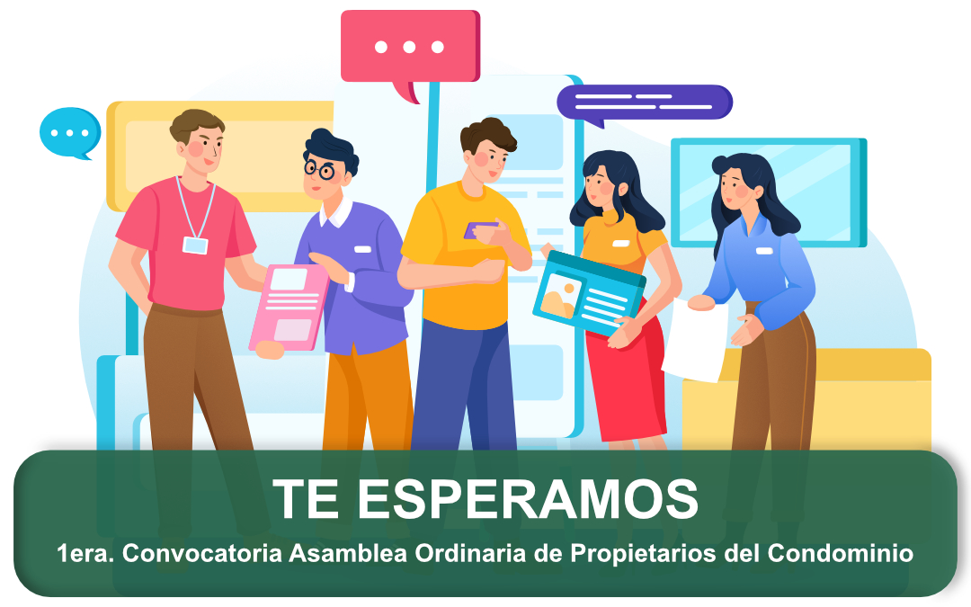 1era. Convocatoria Asamblea Ordinaria de Propietarios del Condominio