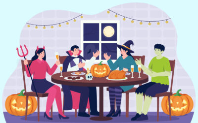 Celebración Familiar de Día de  Muertos